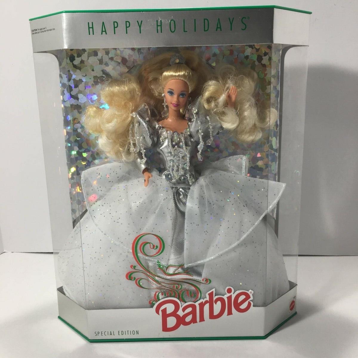 Vintage 1992 Happy Holidays Barbie Doll Special Edition 1429 Christmas Mattel