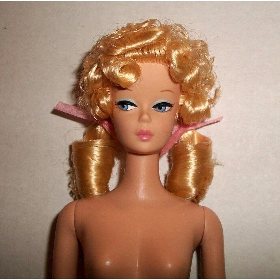 Reproduction Blonde Barbie Repro Doll BY Mattel 2004 2010 Rare Ellie May Nfb