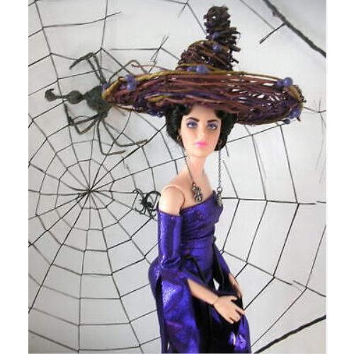 Barbie toy  - Black Doll Hair, Black Hair, violet Doll Eye