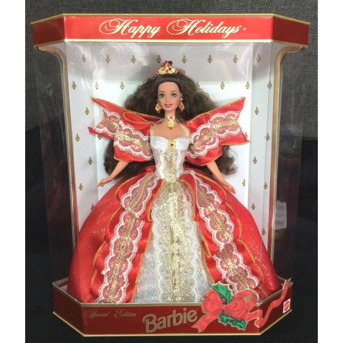 Happy Holidays 1997 Barbie Doll 10th Anniversary Special Edition Nrfb