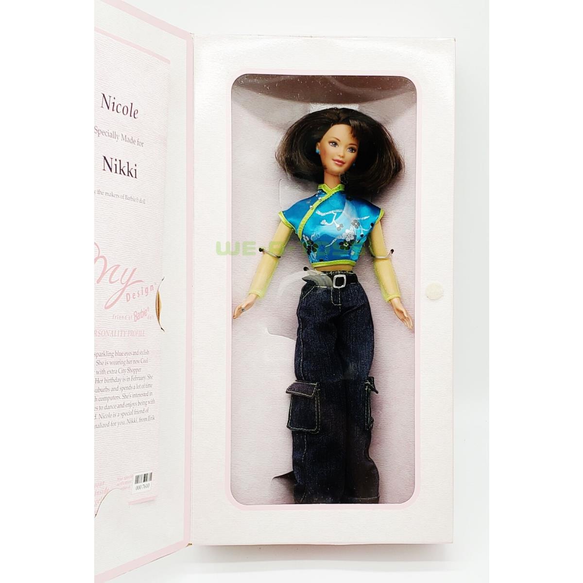 Barbie My Design Friend of Barbie Doll 1998 Mattel Custom Nicole