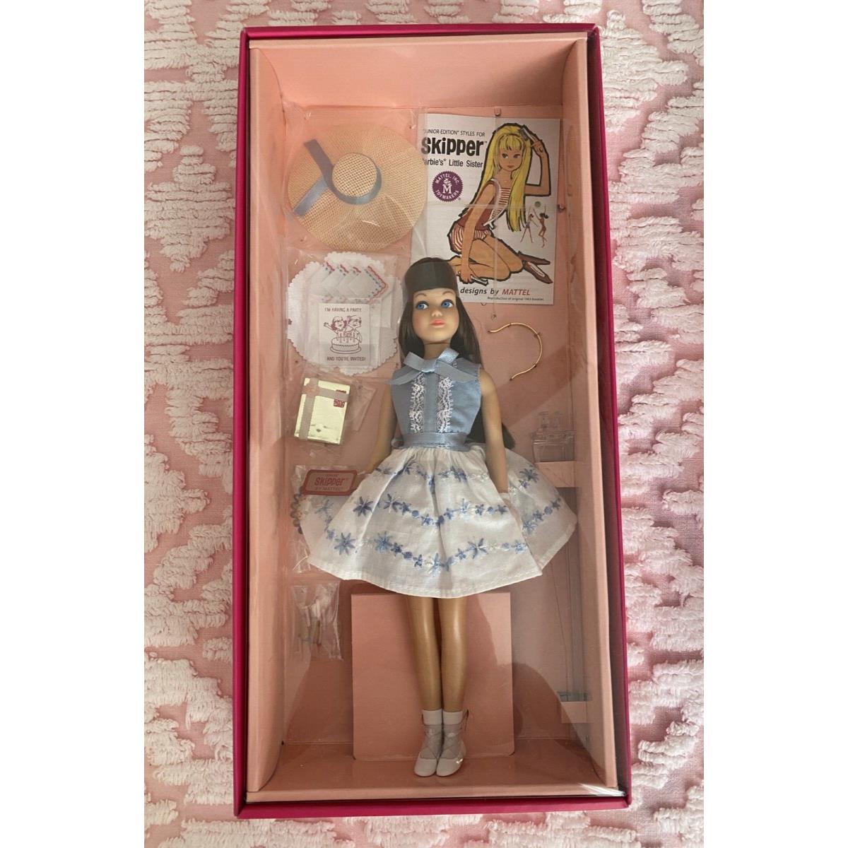 Barbie`s Sister Skipper Repro 50th Anniversary Doll Gold Label LE Near Mint