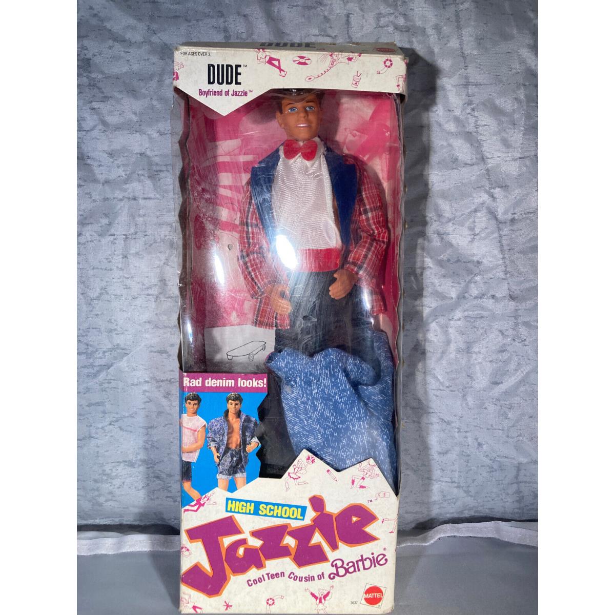 Jazzie Boyfriend Dude Doll 1988 Nrfb Vintage 1980s Barbie`s Cous