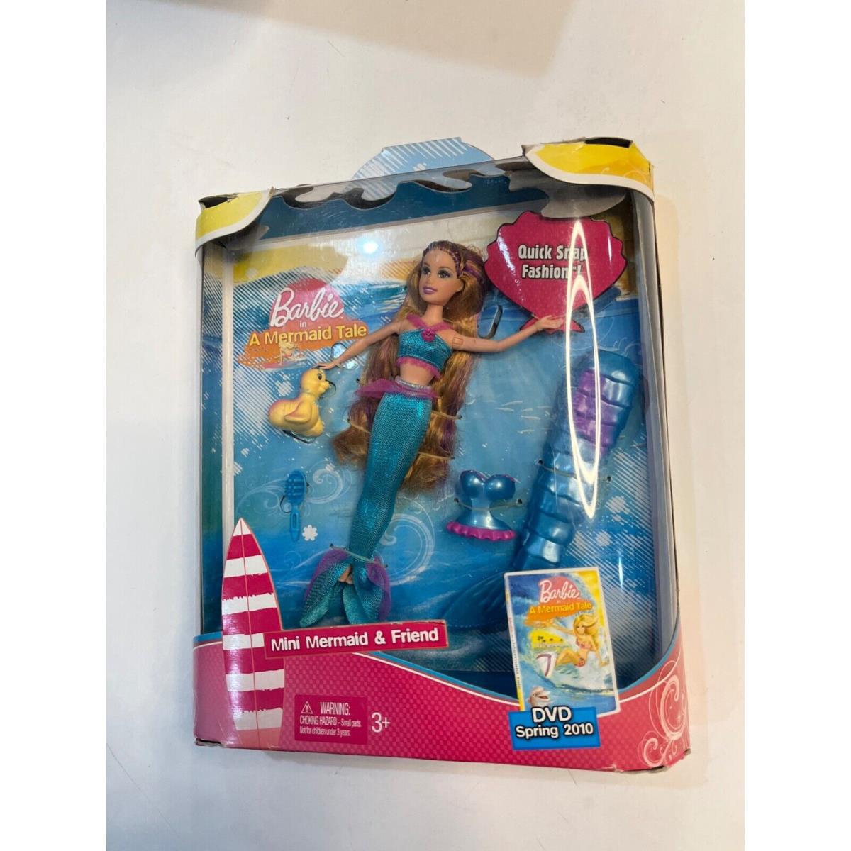 Barbie in A Mermaid Tale. Mattel 2009 Mini Mermaind Friend T3412