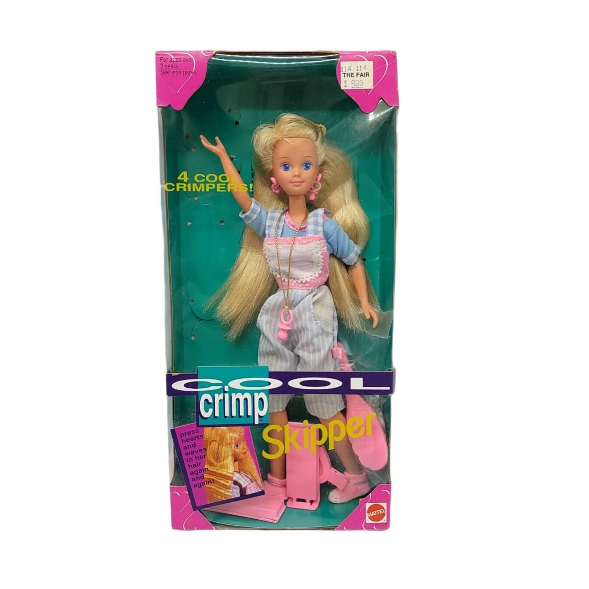 Barbie Cool Crimp Skipper Doll Nrfb Barbie 1990s 11179 Read Details