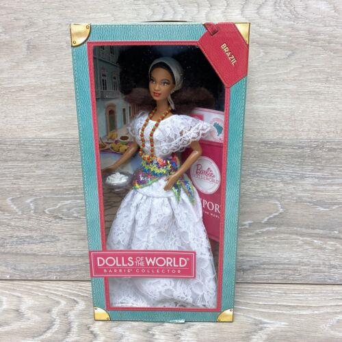 Mattel Barbie Passport Dolls of The World Brazil Pink Label W3445 Nrfb