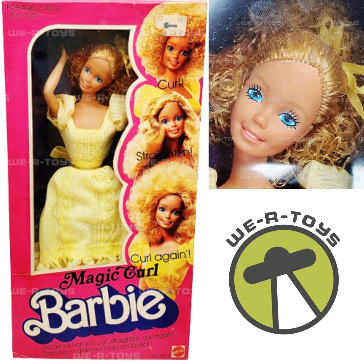 Barbie Magic Curl Doll 1981 Mattel No. 3856 Nrfb