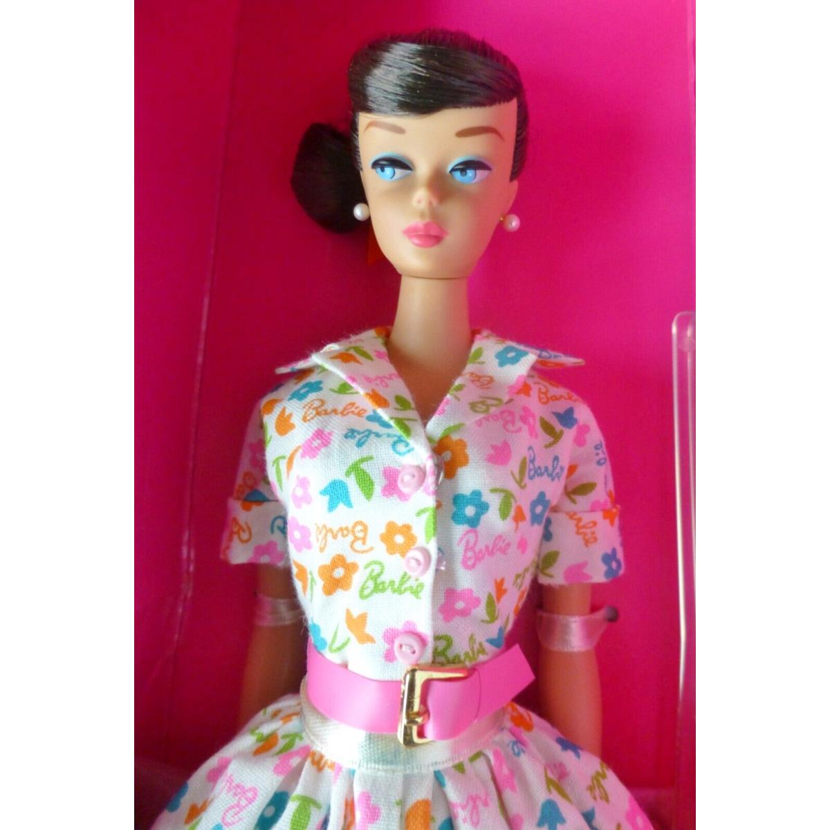 Barbie toy  - Dark Brown Doll Hair, Blue Doll Eye