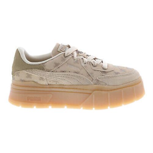 Puma Mayze Stack Edgy T7 38871301 Womens Beige Lifestyle Sneakers Shoes