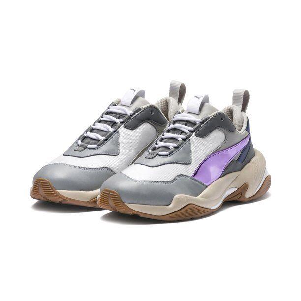 Puma Thunder Electric 367998-01 Women`s White/pink/gray Running Shoes C1151 7.5