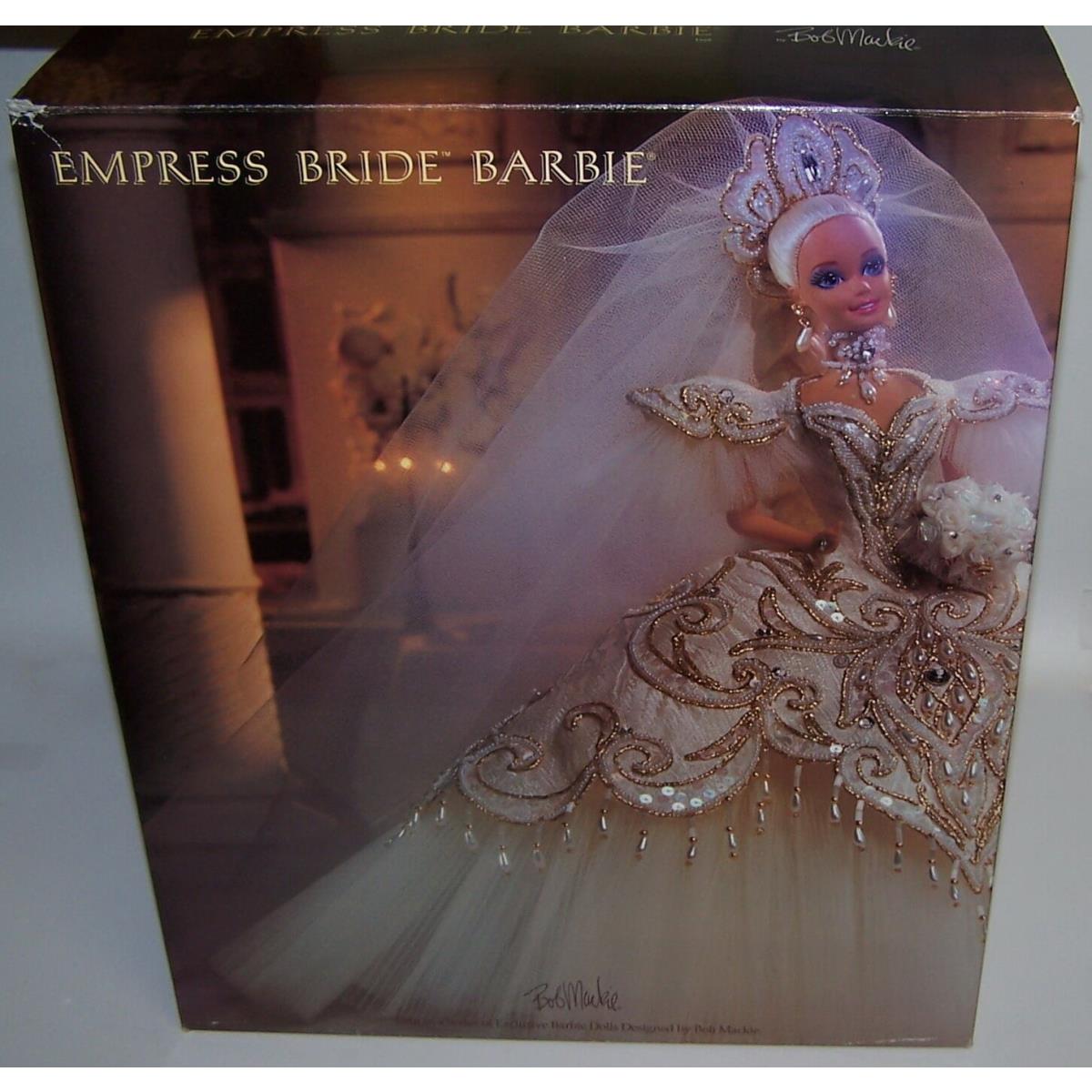 Designer Bob Mackie Beautiful Empress Bride Barbie Doll W/shipper Box 1992