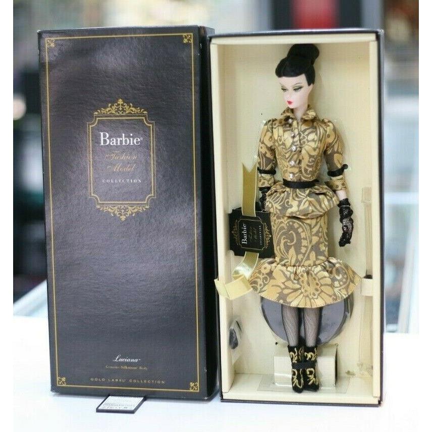 Luciana Silkstone Barbie Doll Fashion Model Collection Gold Label