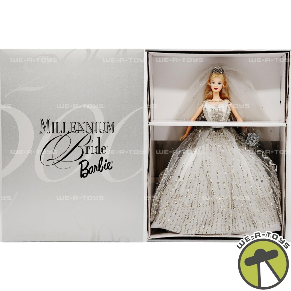 Millennium Bride Barbie Doll Limited Edition Platinum Label 1999 Mattel 24505