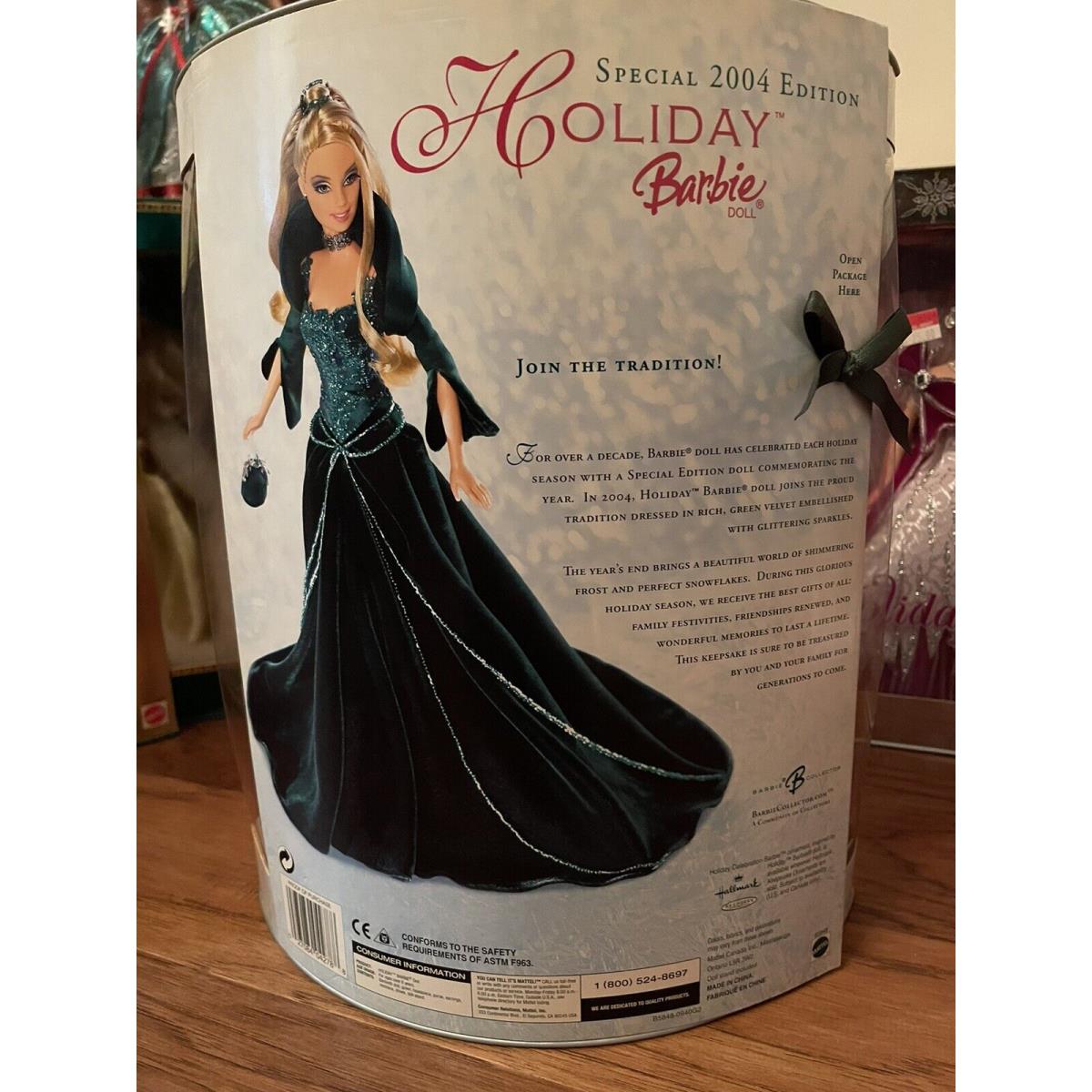 2004 Holiday Barbie Collection Special Edition