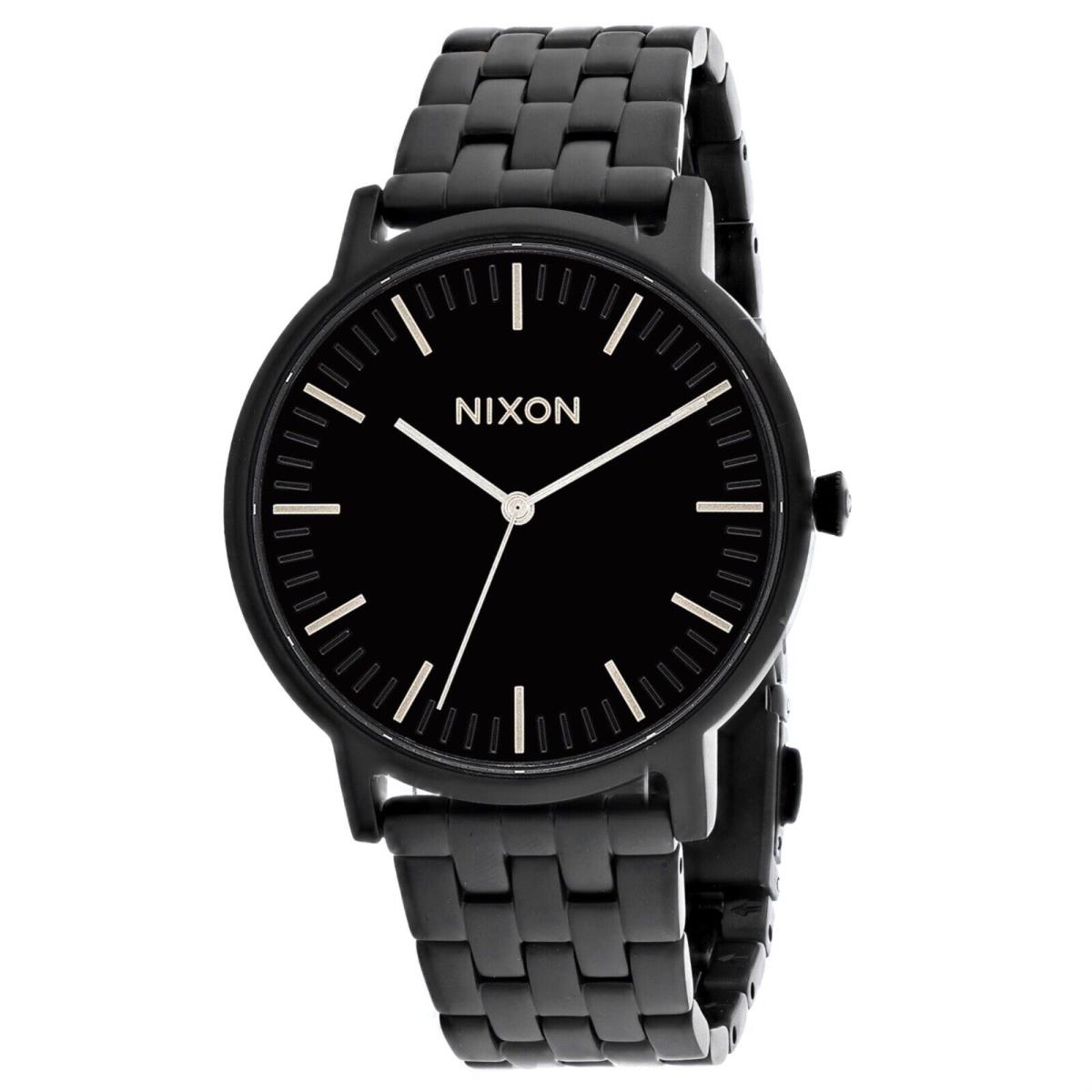 Nixon 1152 Womens Black Porter Bracelet Watch 40mm