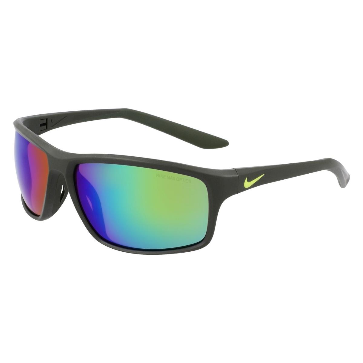 Nike Adrenaline 22 M DV 2155 DV2155 Matte Sequoia Green Mirror 355 Sunglasses