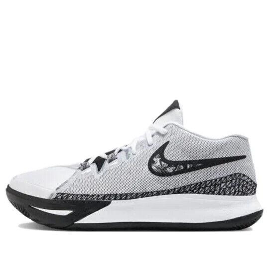 Mens Nike Kyrie Flytrap VI 6 Basketball Shoes Sneakers White Black DM1125 101 - White