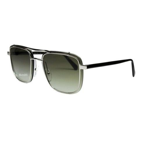 Prada PR59US-1BC4K1 Silver / Green Gradient Sunglasses