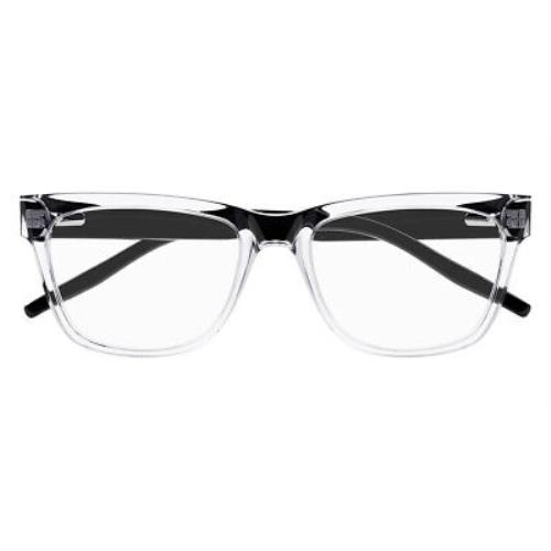 Puma PJ0044O Eyeglasses Kids Crystal/black Rectangle 48mm