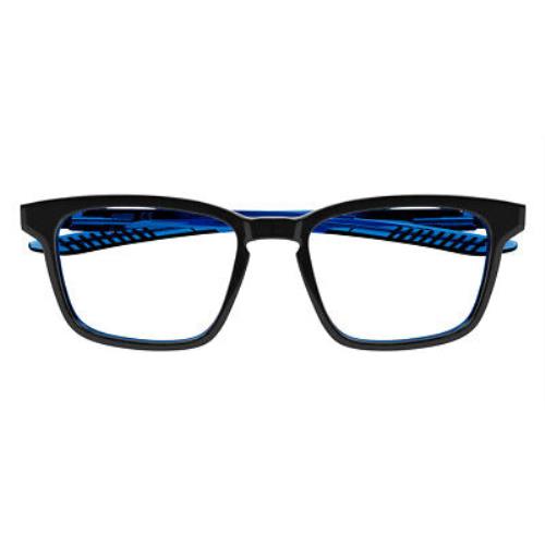 Puma PU0378O Eyeglasses Men Black/blue Square 53mm