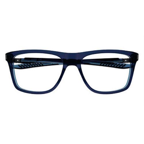 Puma PU0379O Eyeglasses Men Blue/gray Square 56mm