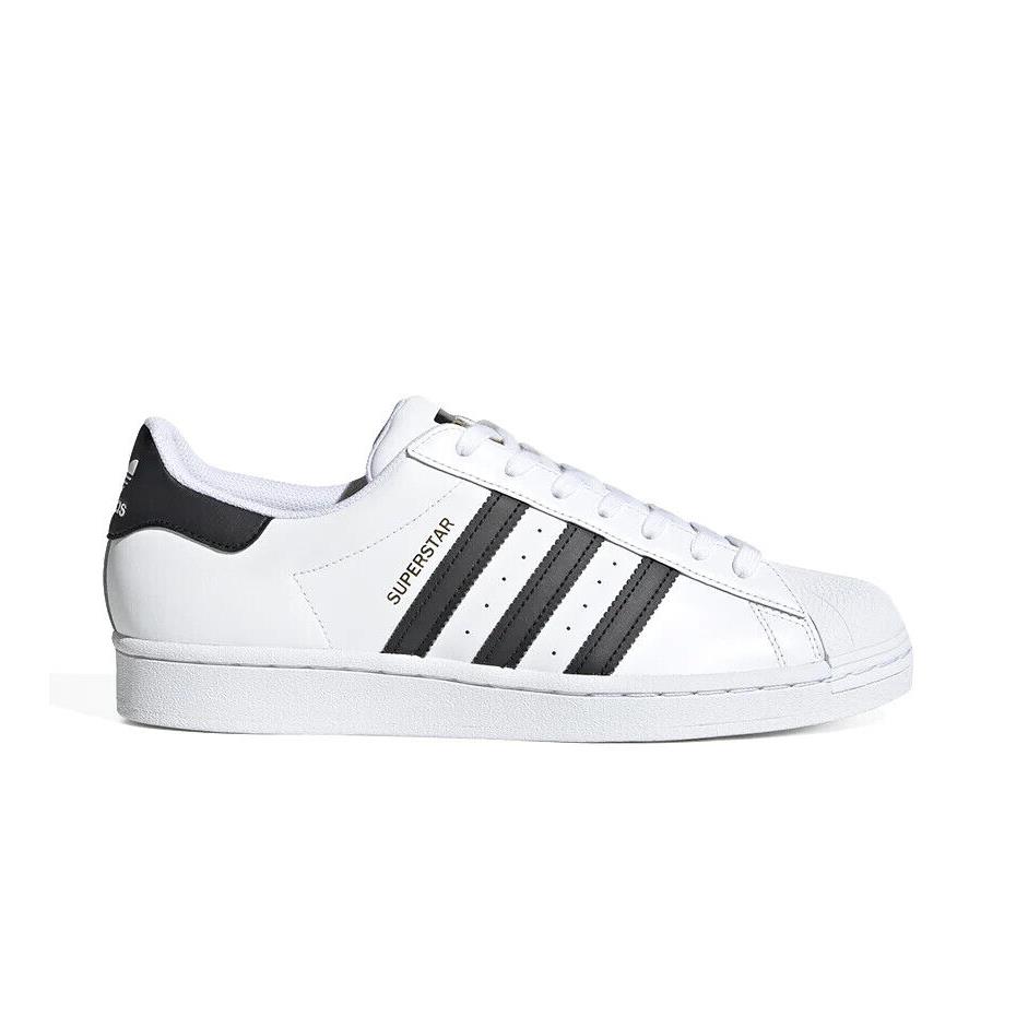 Adidas Superstar Cloud White Core Black EG4958 Casual Walking Sneaker Shoe - Black