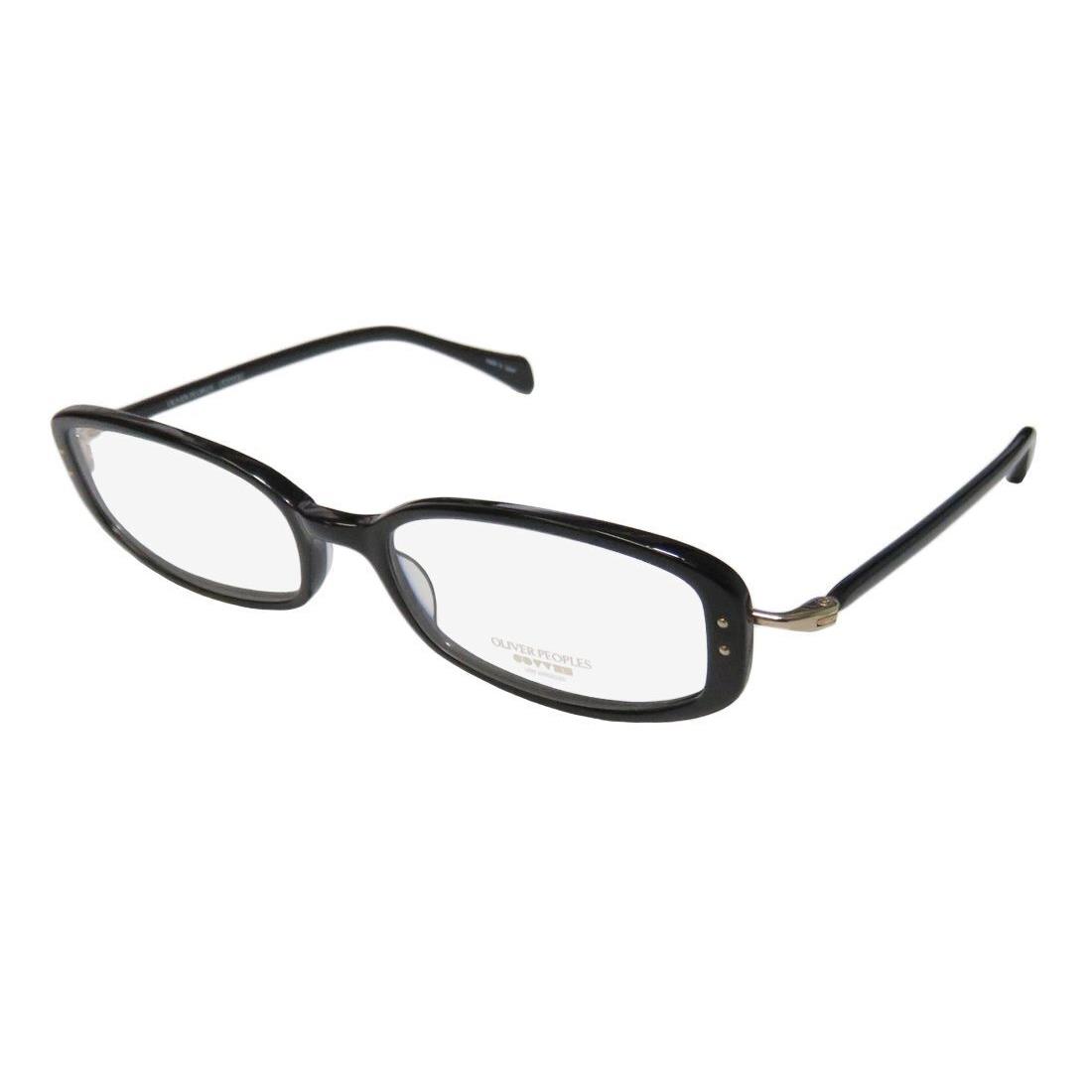 Oliver Peoples Chrisette Eyeglasses Black Womens Japan Designer 49-17-137 BK