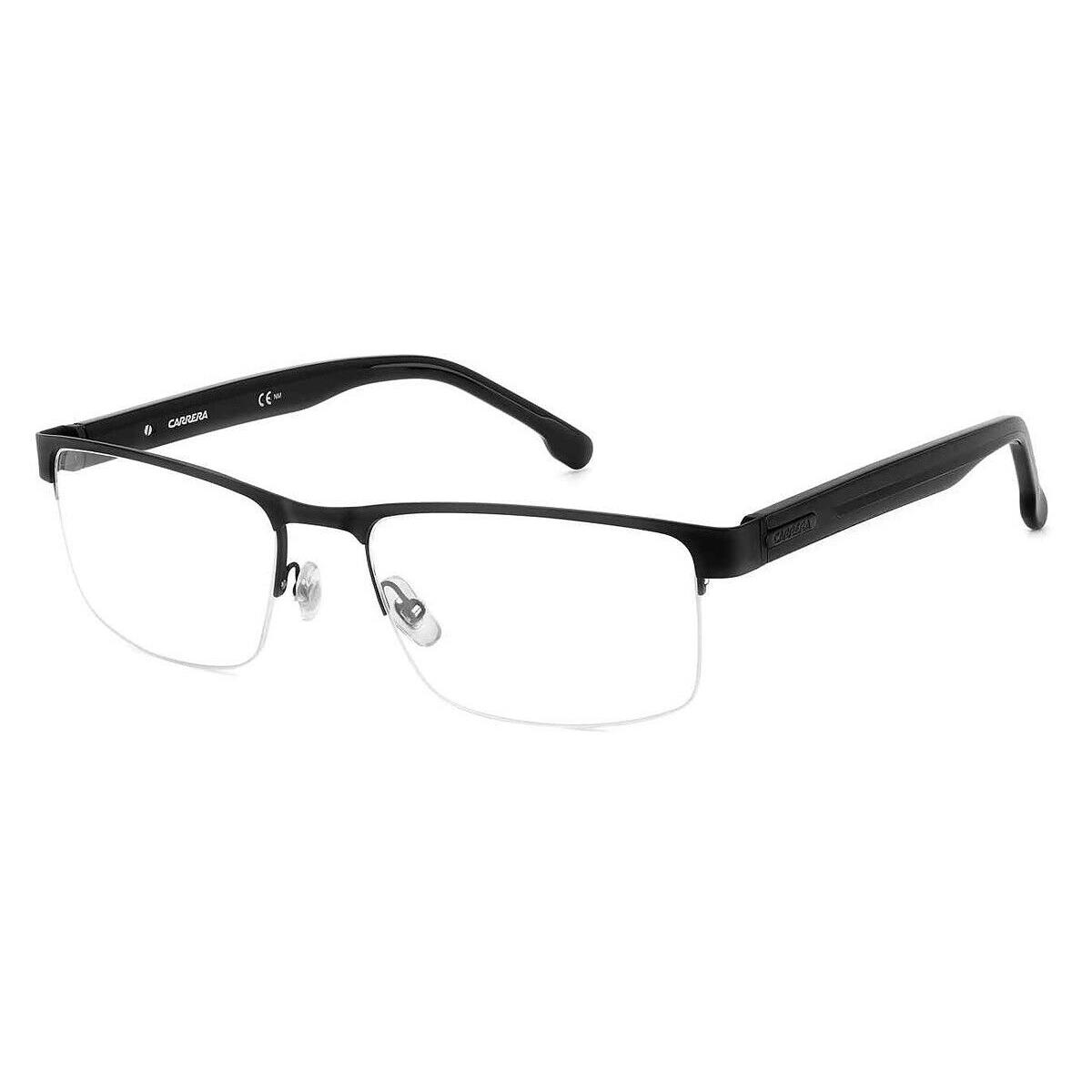Carrera 8888 Eyeglasses Men Matte Black Rectangle 58mm