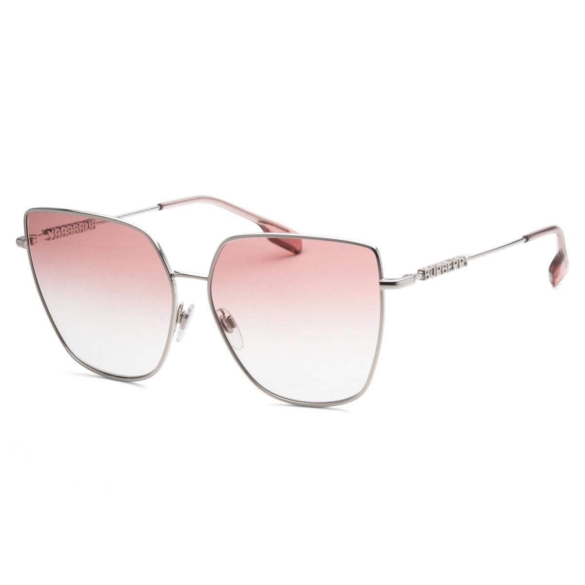 Burberry Women`s Alexis 61mm Silver Sunglasses BE3143-10058D-61