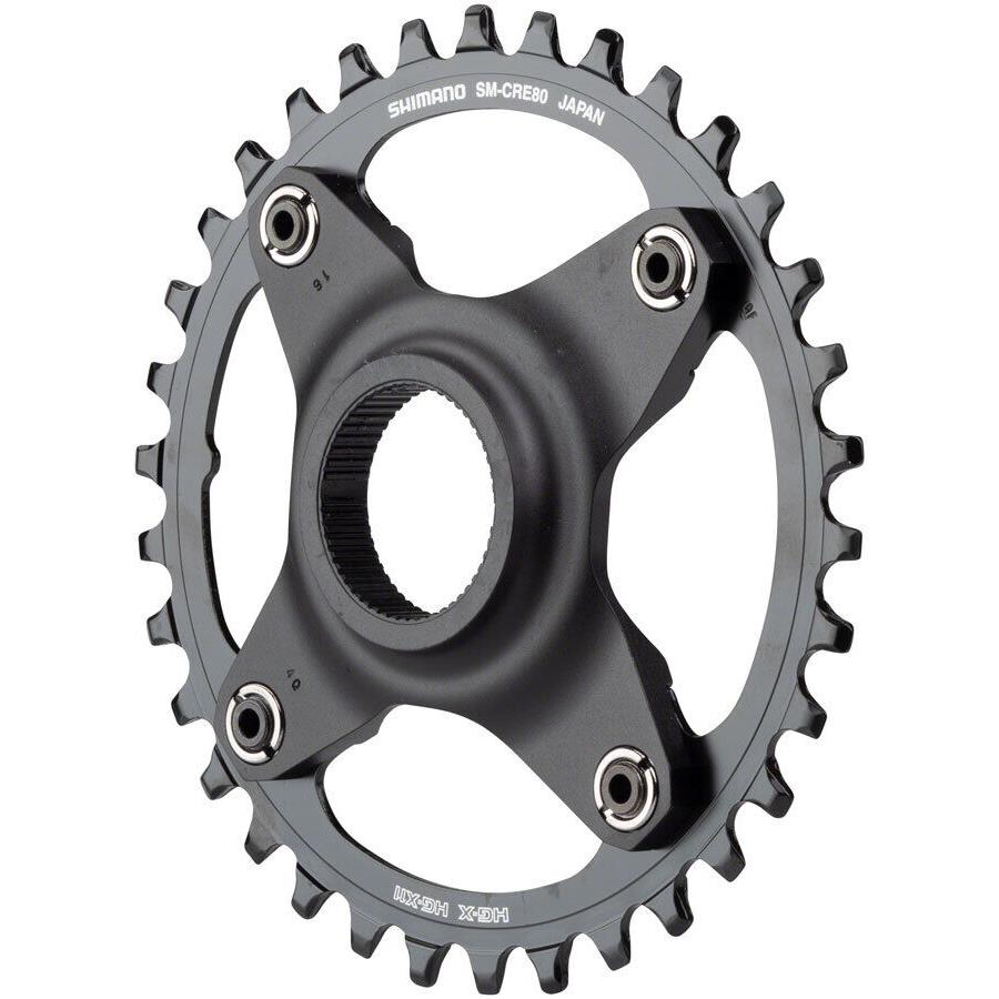 Shimano Steps SM-CRE80 Chainring Without Chainguide 50mm Chainline 34t