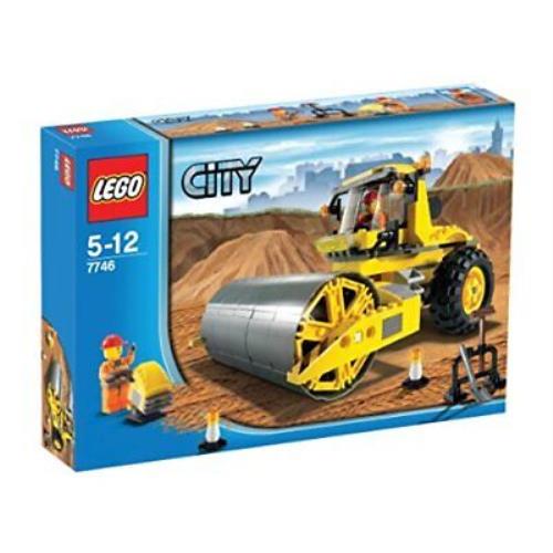 Lego City Single-drum Roller 7746