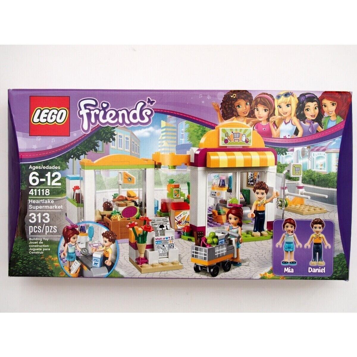 Lego Friends: Heartlake Supermarket 41118 Building Kit 313pcs Retired Set