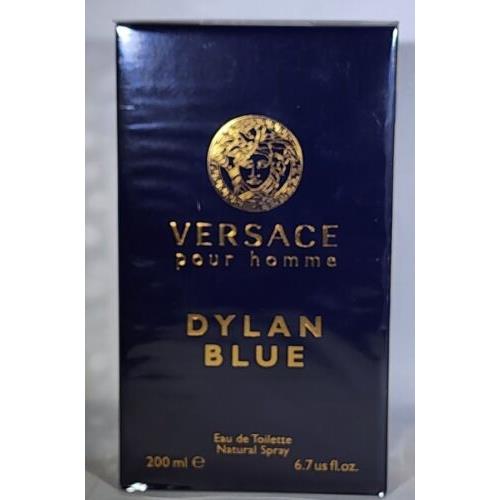 Versace Pour Homme Dylan Blue 200Ml 6.7.Oz Eau De Toilette Spray