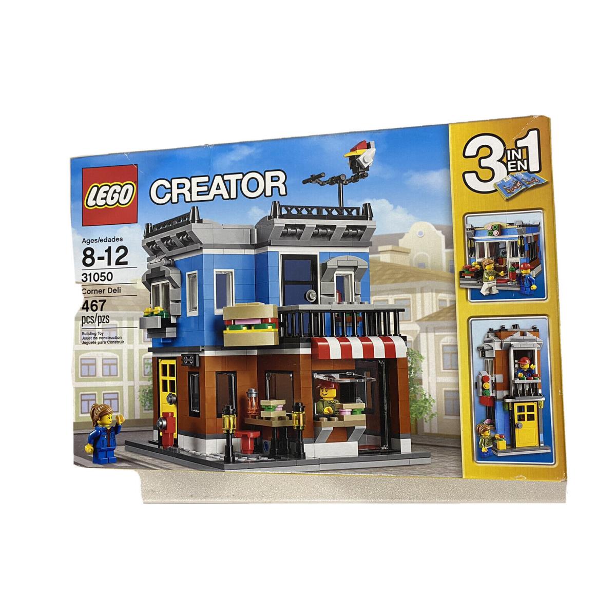 Lego Creator 3in1 Corner Deli 31050 Retired