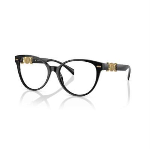 Versace VE3334-GB1-55 Black Eyeglasses