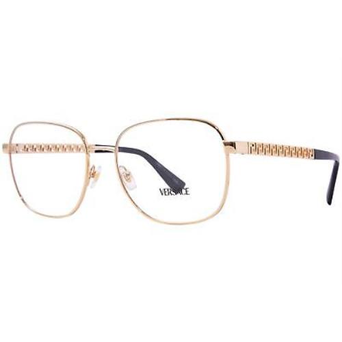 Versace Eyeglasses VE1290 1002 54mm Gold / Demo Lens