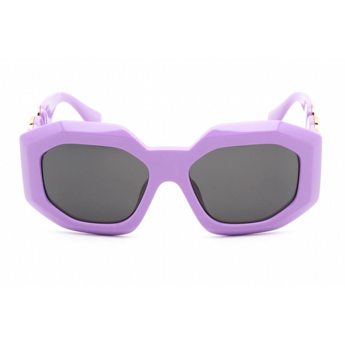 Versace Women`s Sunglasses Full Rim Lilac Plastic Oval Frame 0VE4424U 536687