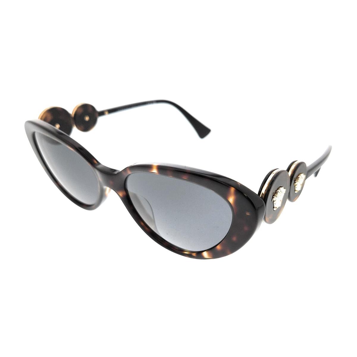 Versace 0VE4433U 108/87 Full Rim Havana Oval Sunglasses