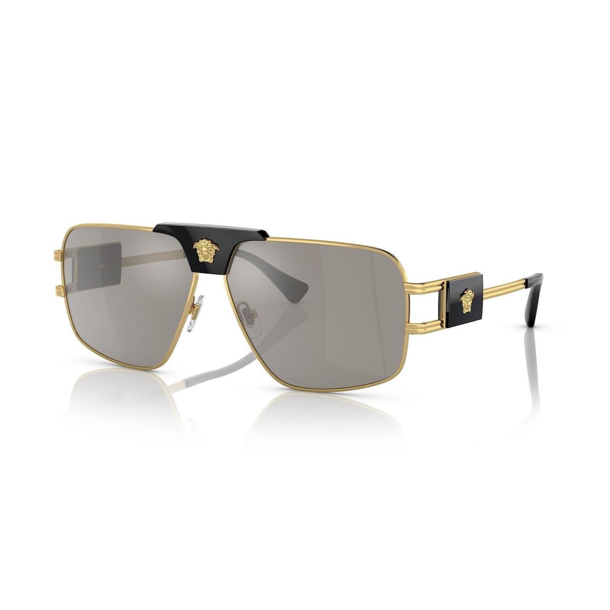 Versace VE2251-10026G-63 Gold Sunglasses