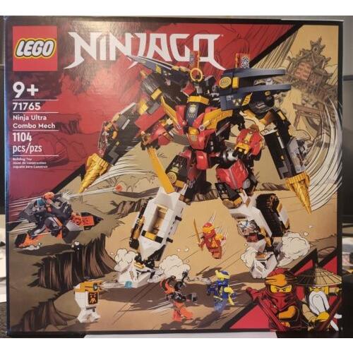 Lego Ninjago Ninja Ultra Mech 4 in 1 Combo Mech 71765 Minifigs