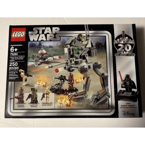 Lego Star Wars Clone Scout Walker 20th Anniversary Edition 75261