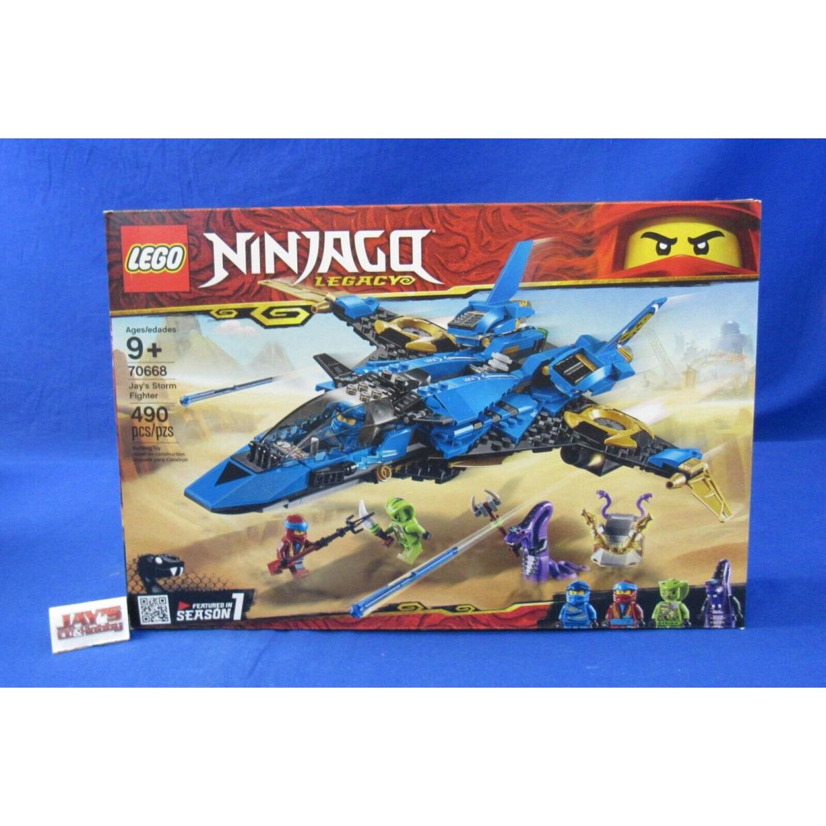 Lego 70668 Ninjago Legacy Jay`s Storm Fighter 490 Pieces