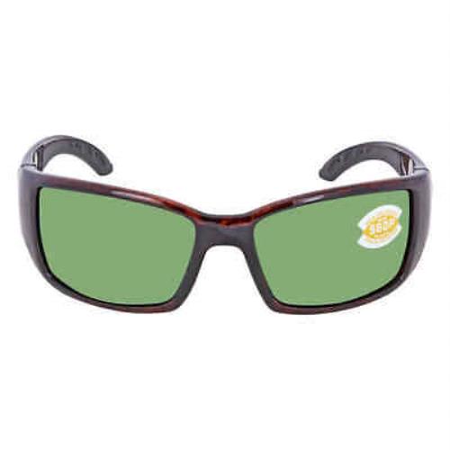Costa Del Mar Blackfin Green Mirror Polarized Polycarbonate Men`s Sunglasses BL - Frame: , Lens: Green