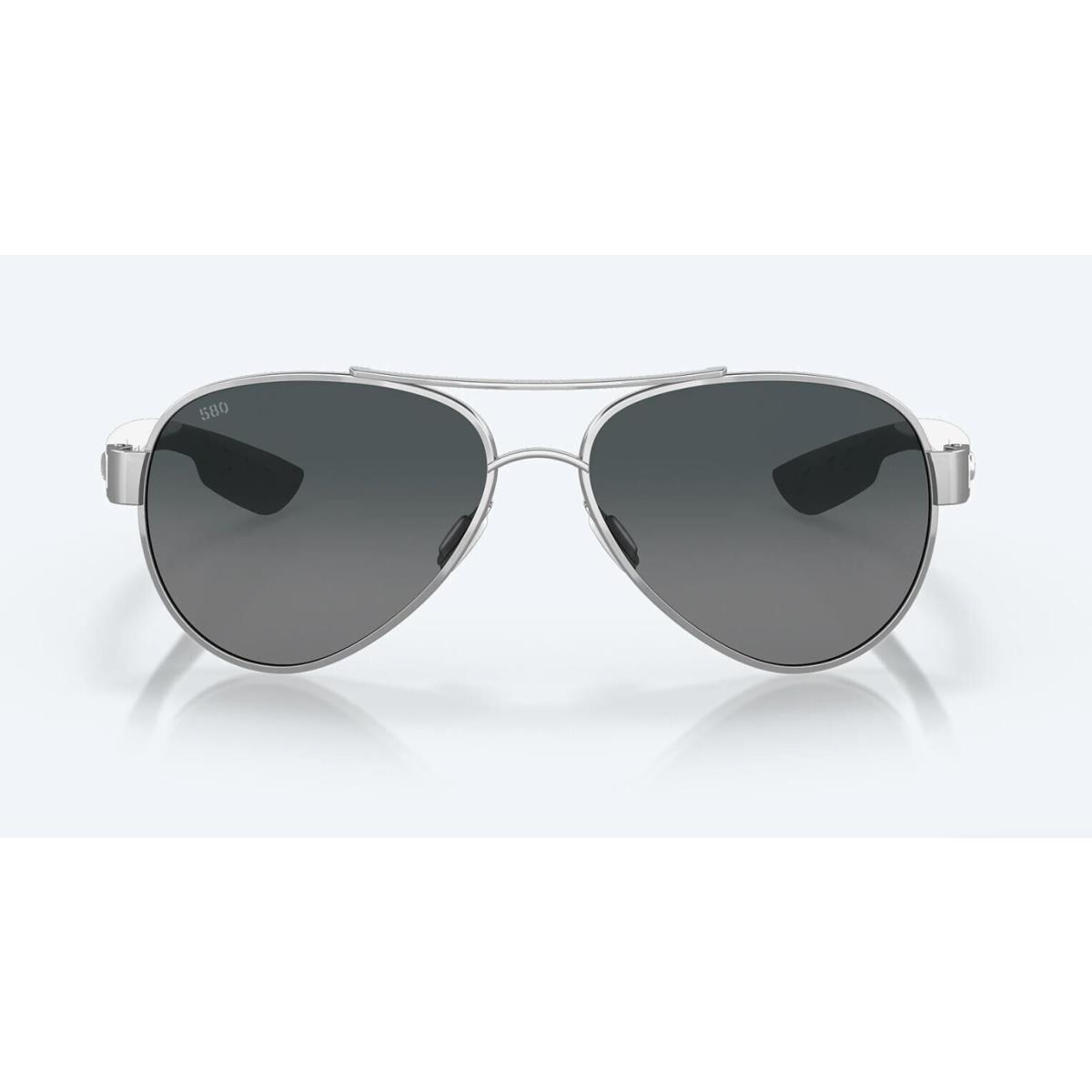 Costa Del Mar Loreto Palladium / Gray Gradient Polarized Glass 580G