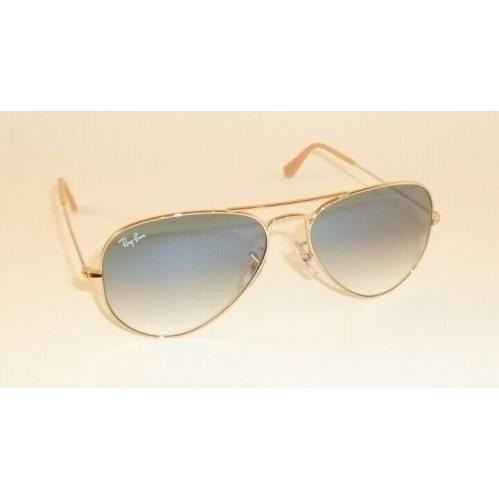 Ray-Ban sunglasses  - Gold Frame, Gradient Blue Lens