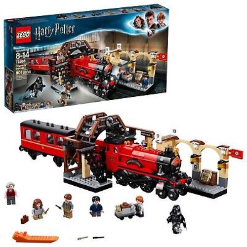 Lego Harry Potter Hogwarts Express 75955 Toy Model Train Building Set
