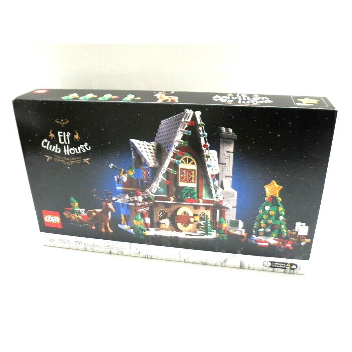 Lego Elf Club House Set 10275 Ships Fast 24 Hours Retired Set