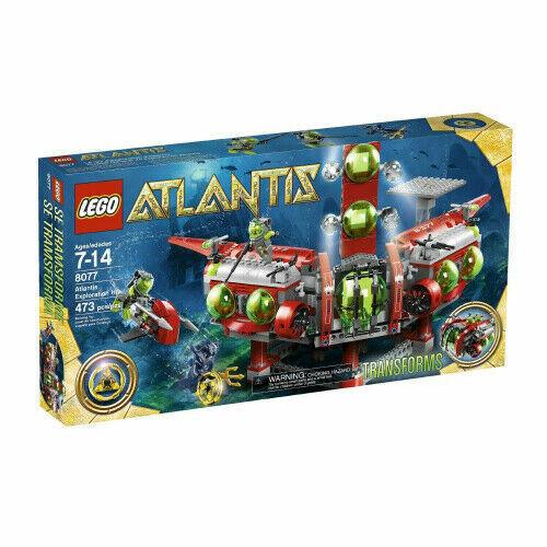 Lego 8077 Atlantis Exploration HQ Retired Set