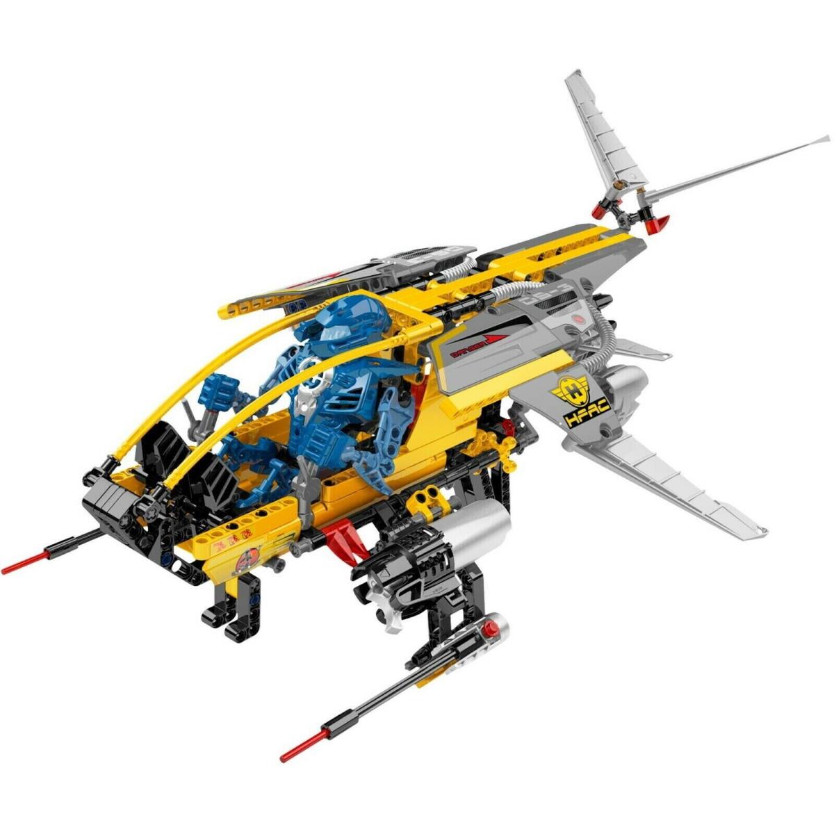 Lego Bionicle 7160 Hero Factory Drop Ship 394 Pcs Ages 9-16