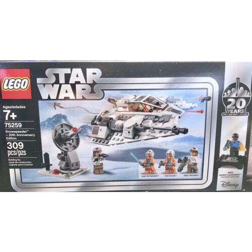 Lego Star Wars Snowspeeder - 20th Anniv. Edition 75259 Exclusive Lando Retired